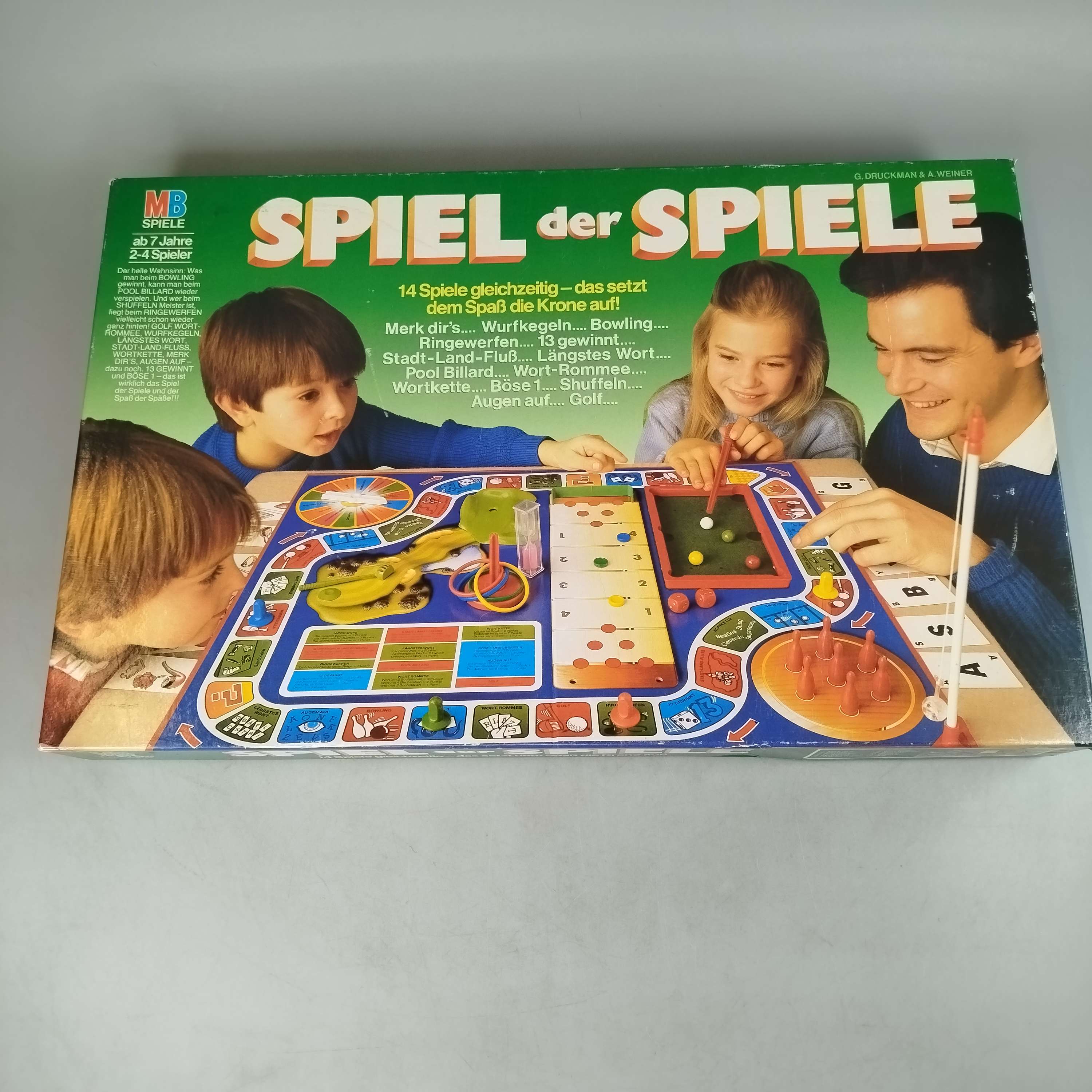 MB Spiele Spiel der Spiele Brettspiel, gebraucht, ab 6 7 8 Jahre | ✅ geprüft